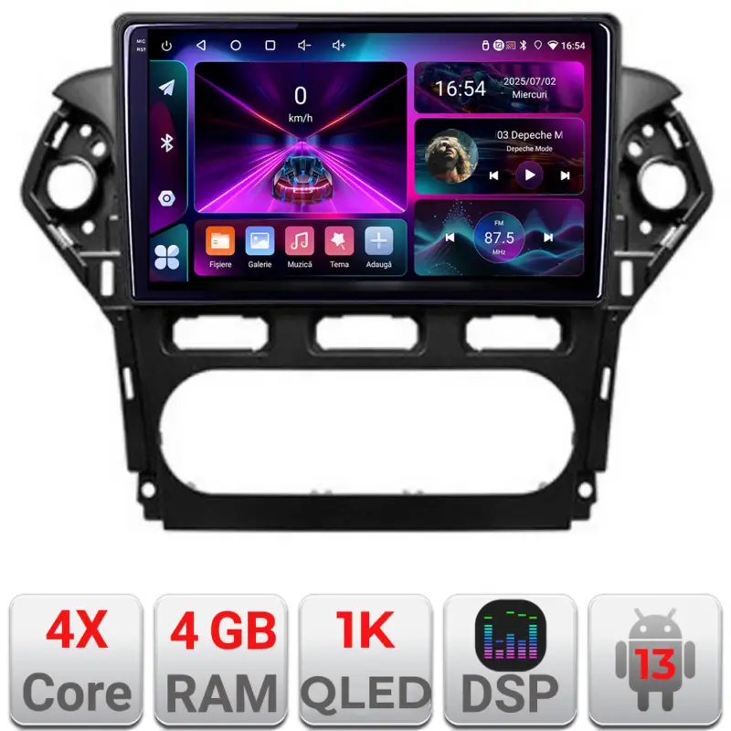 Reducere extra Navigatie dedicata Ford Mondeo 2010-2014, Android 13, 4GB RAM, 64GB
