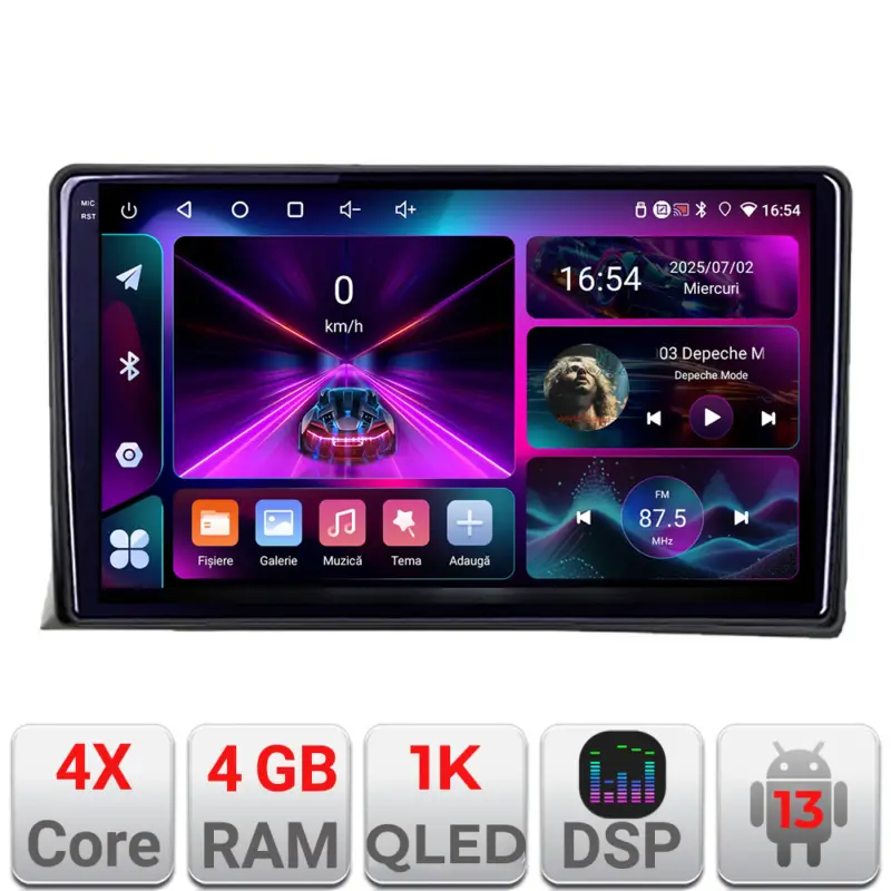 Reducere extra Navigație VW Multivan T5 2003-2015 Android 13, 4GB RAM, 64GB, ecran 1K