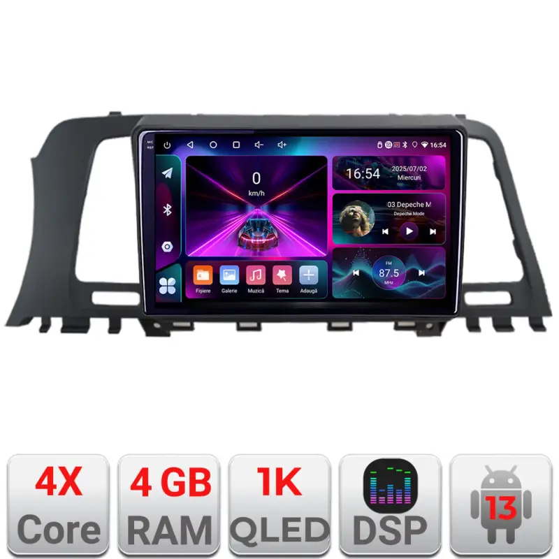 Navigatie Android Nissan Murano Z51 2009-2014, 4GB RAM, 64GB, ecran 1K InCell Plată sigură