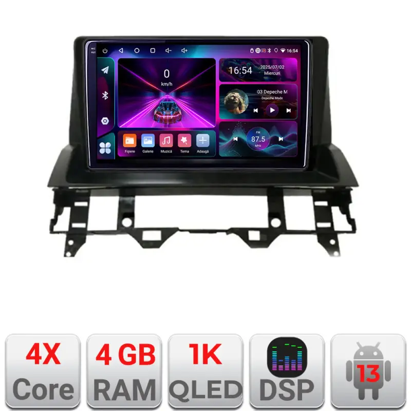 Navigatie Mazda 6 2004-2008 Android 4GB RAM 64GB, ecran InCell 1K Preț mic