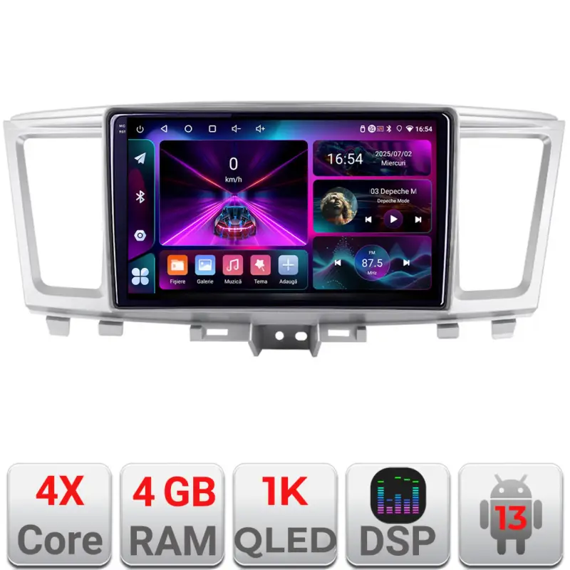 Cel mai bun preț Navigatie Android pentru Infiniti QX60 2014-2020, 4GB RAM, 64GB, ecran 1K