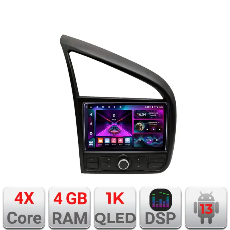 Retur gratuit Navigație Android Audi R8 2006-2014, GPS, internet, 4GB RAM, 64GB, InCell 1K