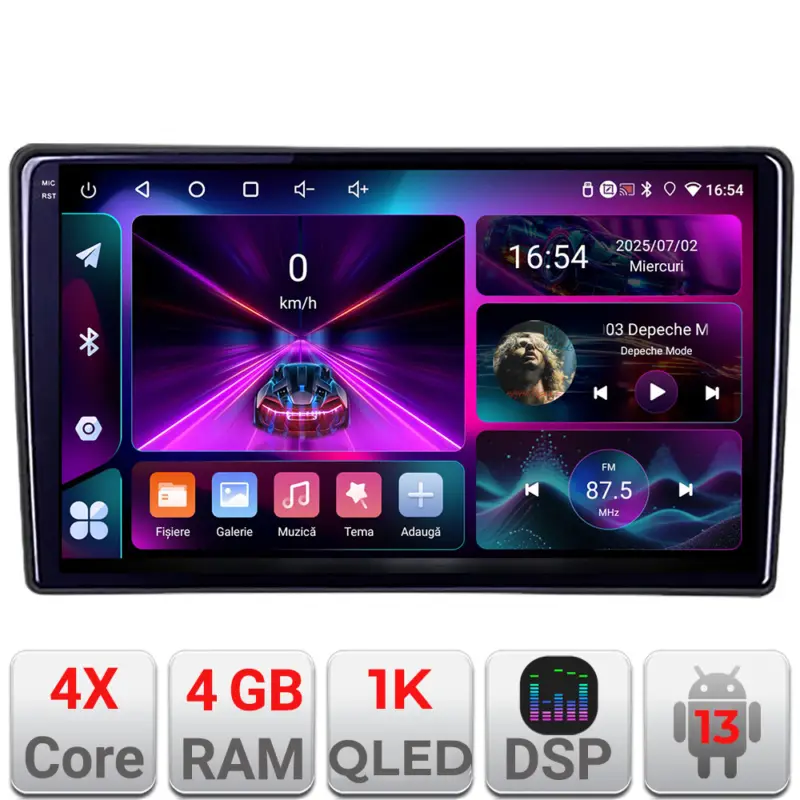 Navigatie Android Kia Sorento 2012-2015, 4GB RAM, 64GB, ecran 1K Mai ieftin