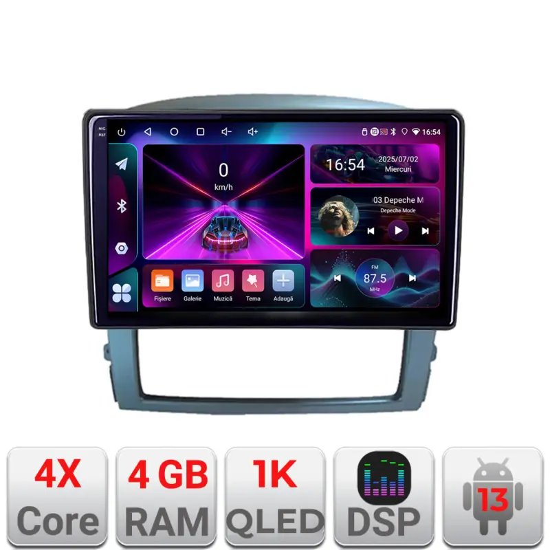 Reducere specială Navigatie Android Kia Sorento 2006-2009, 4GB RAM, 64GB, ecran 1K InCell