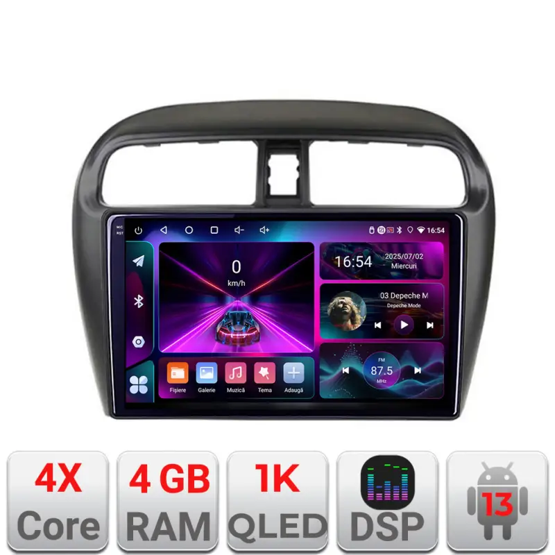 Cumpără acum Navigatie Android Mitsubishi Space Star Mirage Attrage 2012+ 4GB RAM 64GB