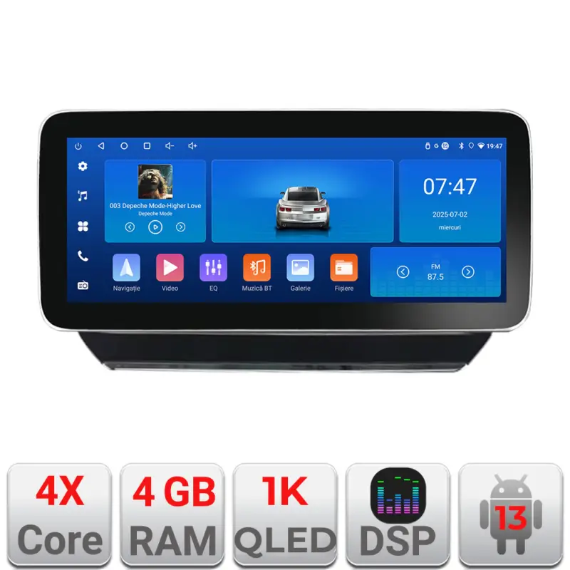 Nu rata Navigatie dedicata Mitsubishi Outlander 2022+ Edotec 12.3 inch 4GB+64GB
