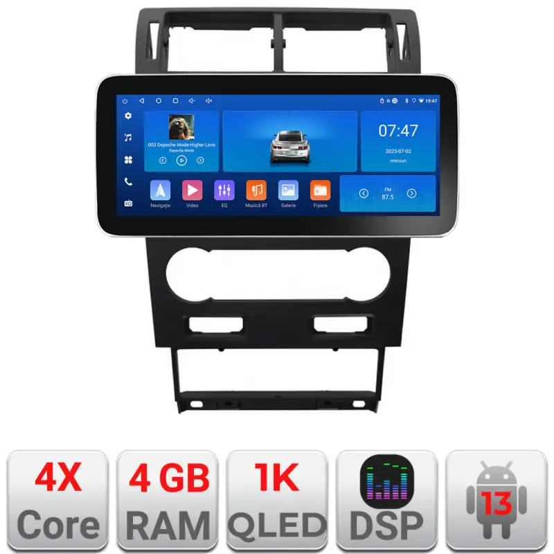 Livrare expres Navigatie Ford Mondeo 2004-2007 Edotec 12.3 inch 4GB+64GB CarPlay Android