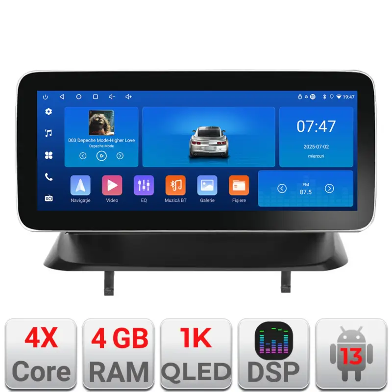 Navigatie Peugeot 3008/5008 Edotec 12.3 inch 4GB+64GB CarPlay Android Auto Popular