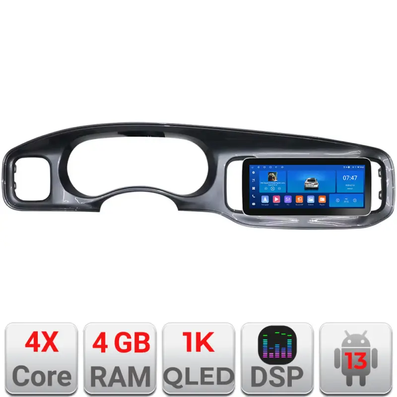 Navigatie Dodge Charger 2011-2014 Edotec 12.3 inch 4GB+64GB CarPlay Calitate înaltă