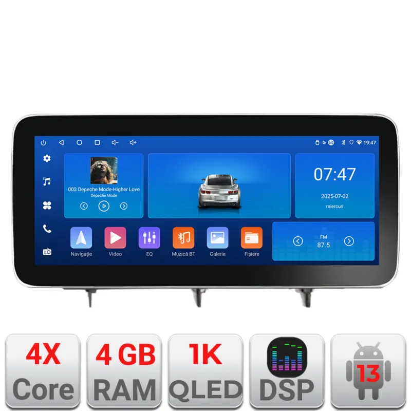 Ofertă specială Navigatie dedicata Honda Civic 2022+ Edotec 12.3 inch 4GB+64GB CarPlay