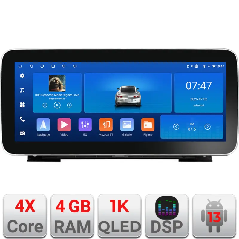 Preț promoțional Navigatie Lexus NX 2011-2018 High 12.3 inch 4GB+64GB CarPlay Android