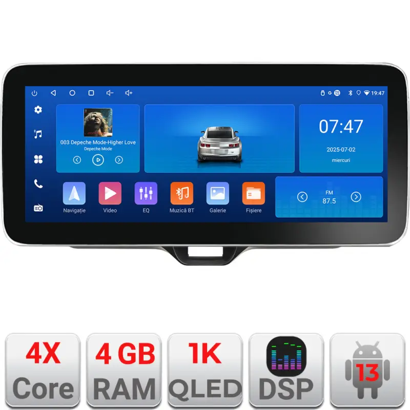 Retur gratuit Navigatie Android Toyota Yaris 2020+ Edotec 4GB RAM 64GB 12.3 inch