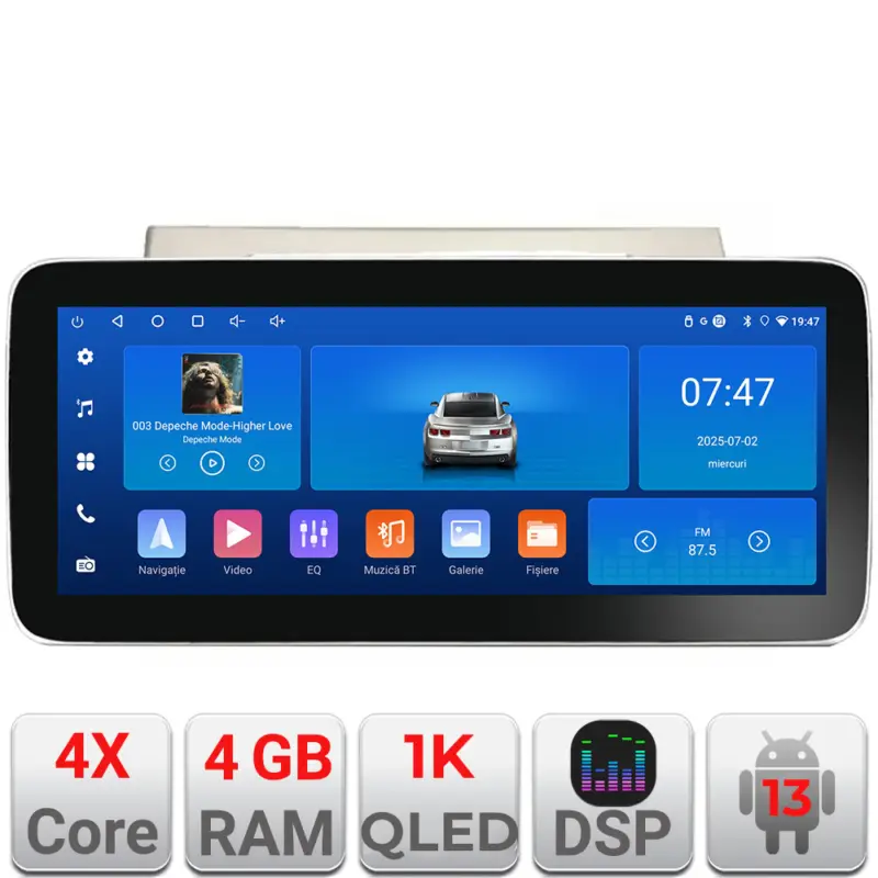 Navigație Toyota Verso 2004-2009 Edotec 12.3 inch Android 4GB+64GB Popular