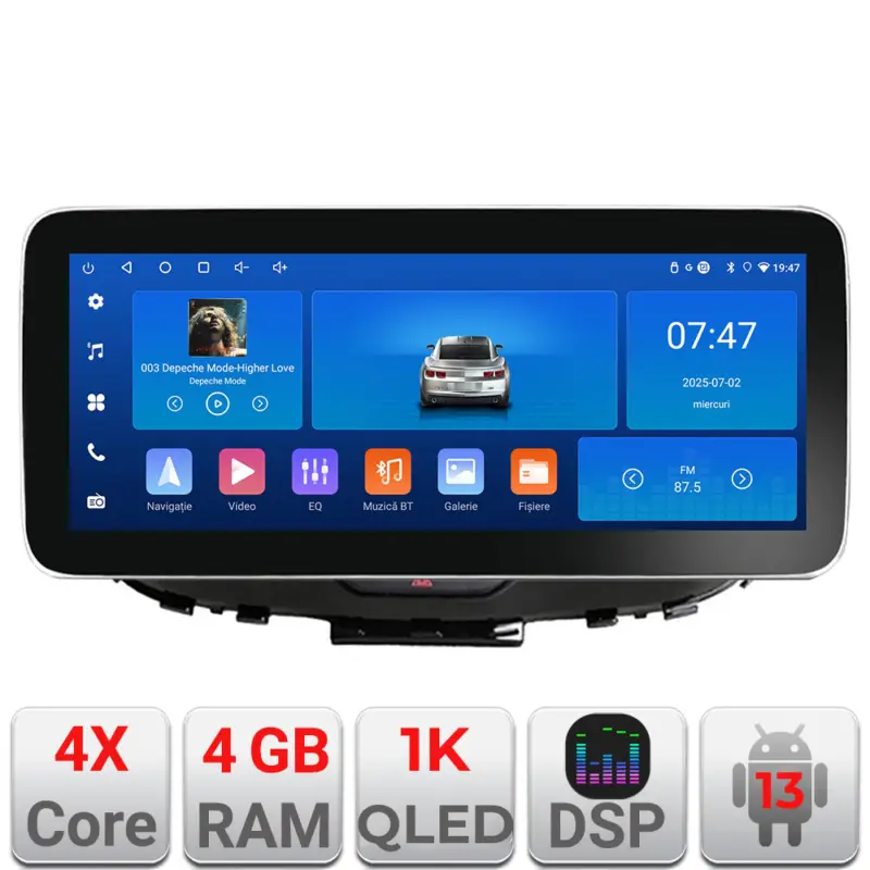 Navigatie Android Kia Soul 2020+ Edotec 12.3 inch 4GB RAM 64GB GPS Super ofertă