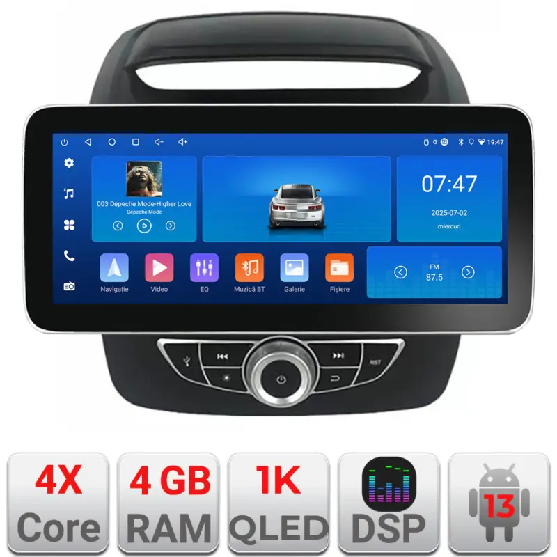 Calitate înaltă Navigatie Android Kia Sorento 2012-2015, 12.3 inch, 4GB RAM, 64GB
