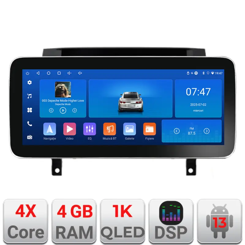 Calitate înaltă Navigatie Android Mercedes SLK 2004-2011, 12.3 inch, 4GB+64GB