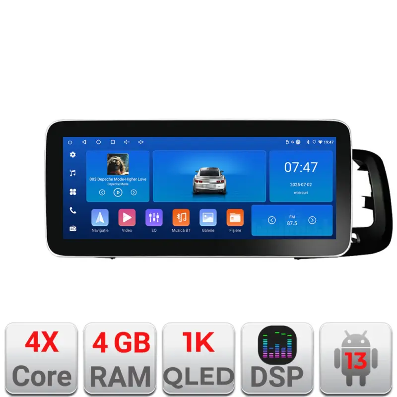 Navigație Android Volvo S60/V60 2014-2018, 12.3 inch, 4GB+64GB Noutate