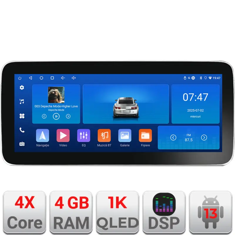 Bestseller Navigație Android Toyota RAV4 2018+ Edotec 12.3 inch 4GB RAM 64GB