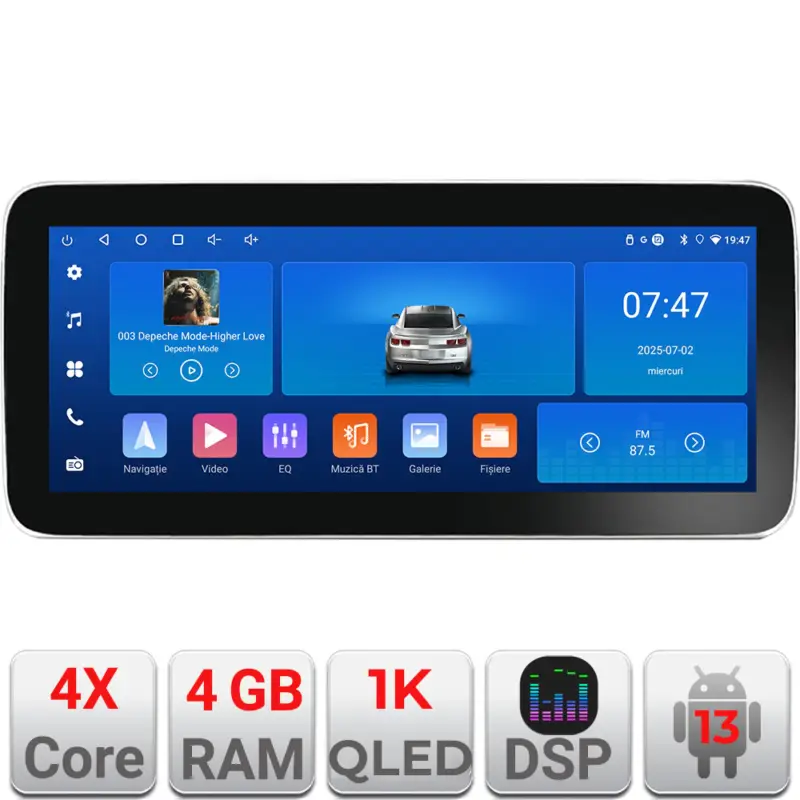 Mai ieftin Navigație Android Dodge RAM 2019+ Edotec 12.3 inch 4GB+64GB GPS