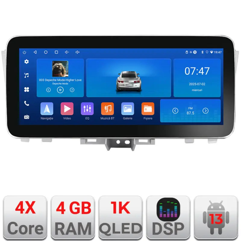 Discount Navigatie Android Infiniti QX60 2014-2020, 12.3 inch, 4GB RAM, 64GB