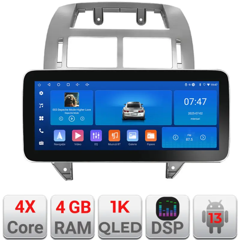Super ofertă Navigatie VW Polo 2004-2011 Edotec 12.3 inch Android 13 4+64GB