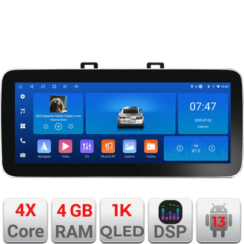 Navigatie Android 12.3 inch pentru Subaru Outback 2014-2019 si XV 2017-2018 Reducere extra