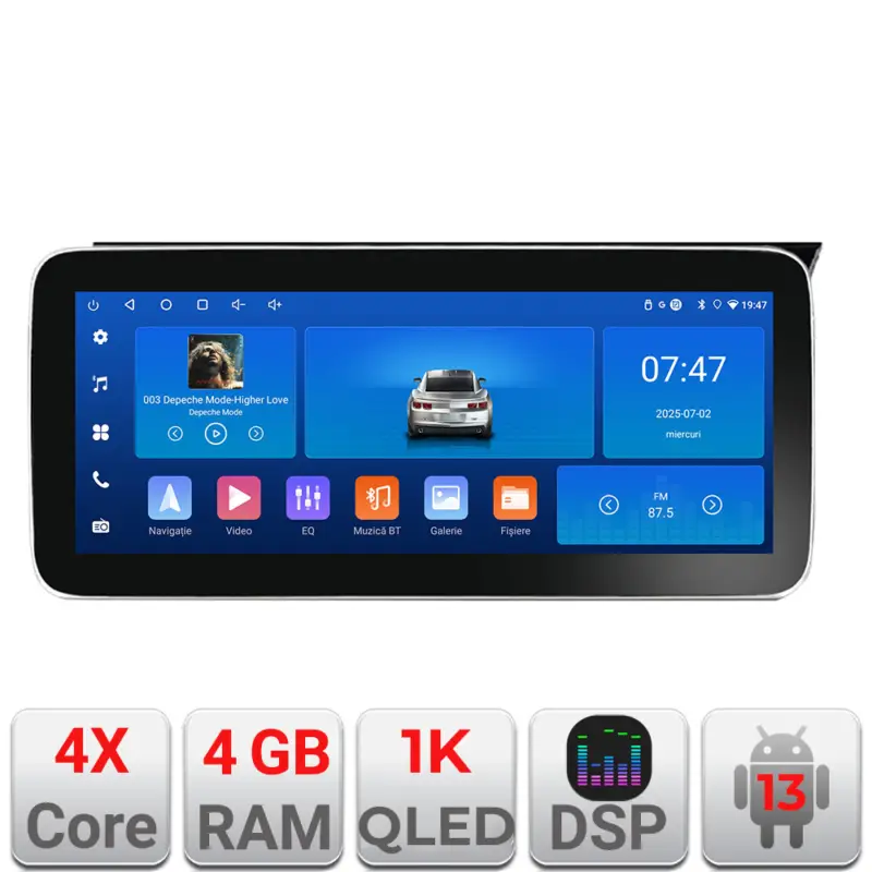 Noutate Navigatie Android Kia Niro 2017+ Edotec 12.3 inch 4GB RAM 64GB