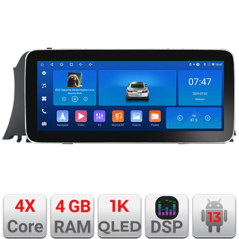 Navigație Android Nissan Murano Z51 2007-2013, 12.3 inch, 4GB+64GB Livrare gratuită
