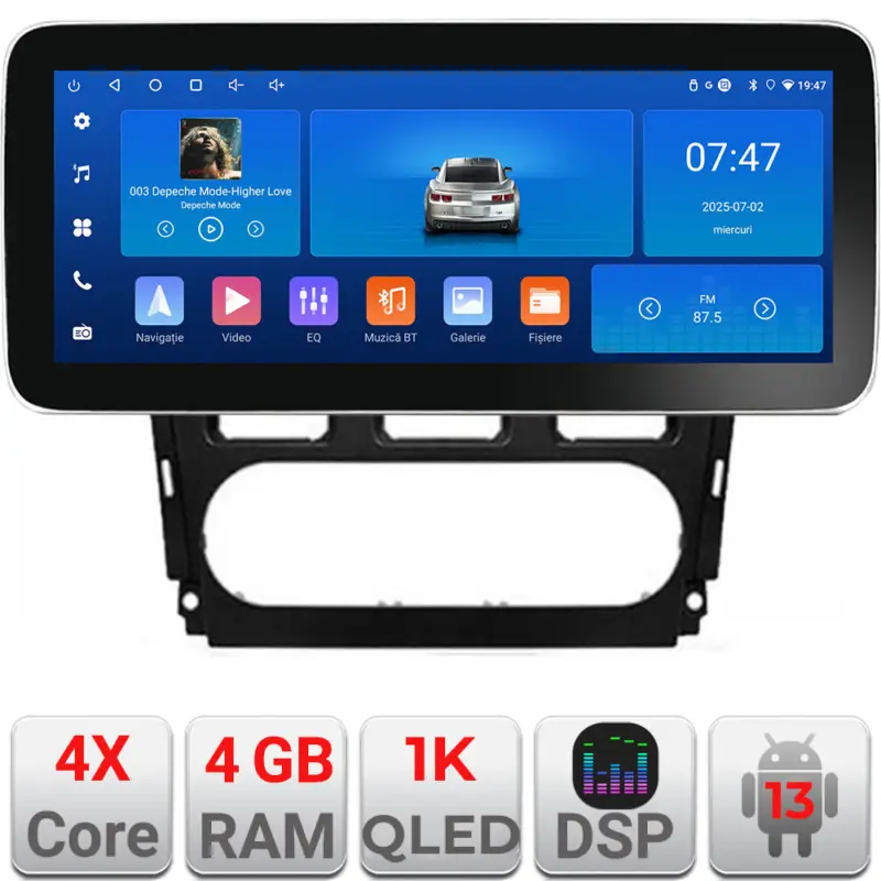 Navigație Android Ford Mondeo 2010-2014, 12.3 inch, 4GB RAM, 64GB Super ofertă