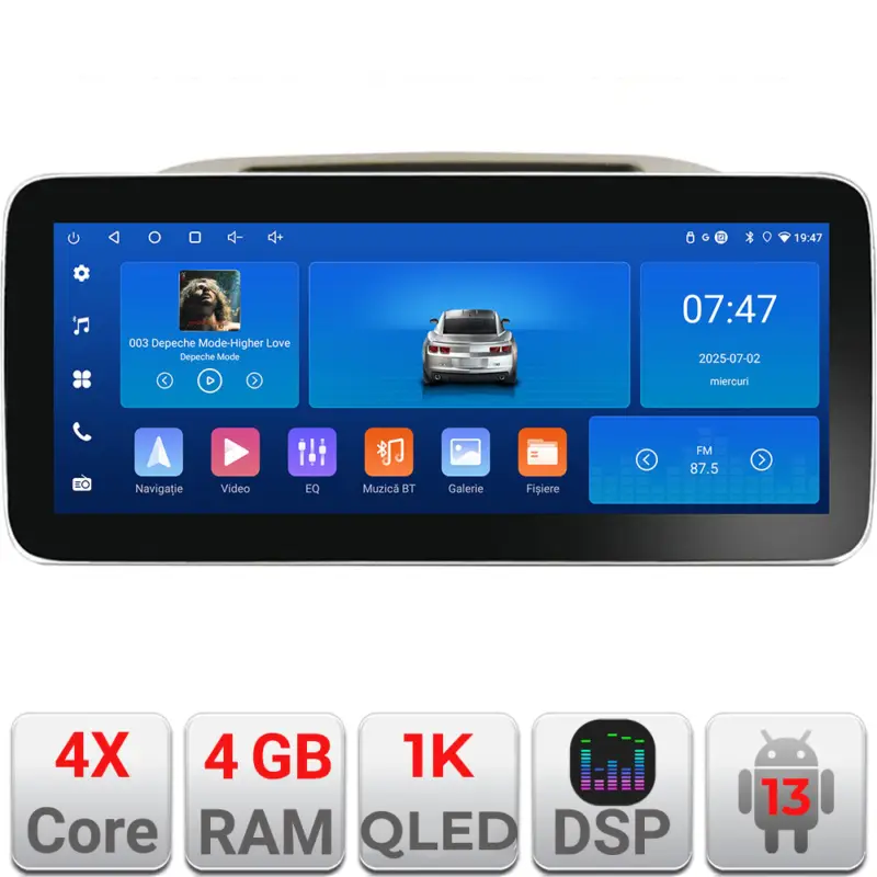 Bestseller Navigație Nissan Micra 2002-2010 Edotec 12.3 inch Android 4GB+64GB