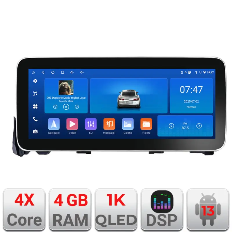 Reduceri Navigație Mazda 6 2018+ Edotec 12.3 inch 4GB RAM 64GB Android
