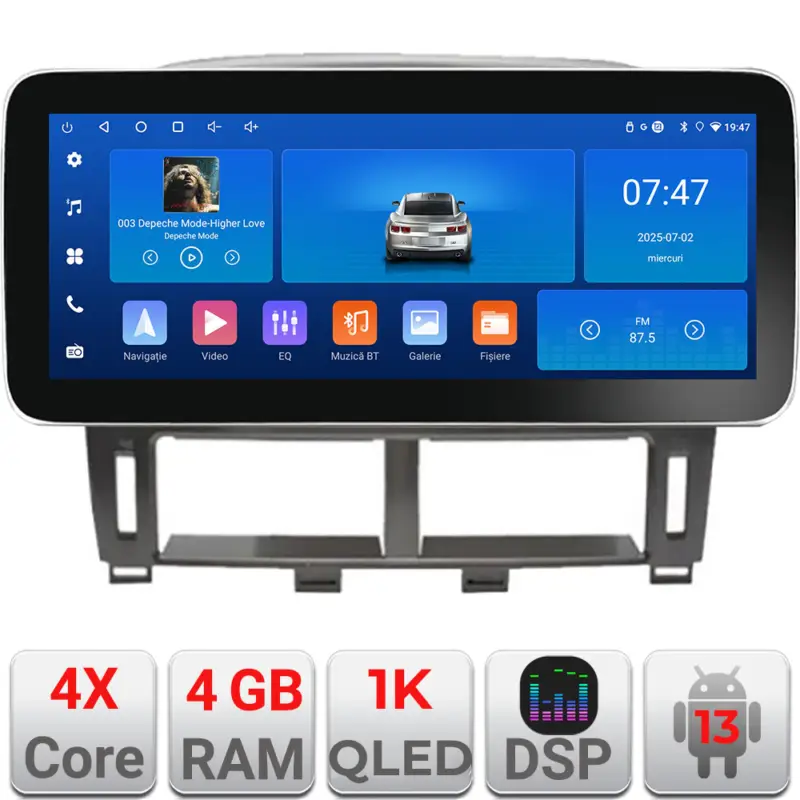 Noutate Navigație Android Lexus LS 1999-2006, 12.3 inch, 4GB RAM, 64GB