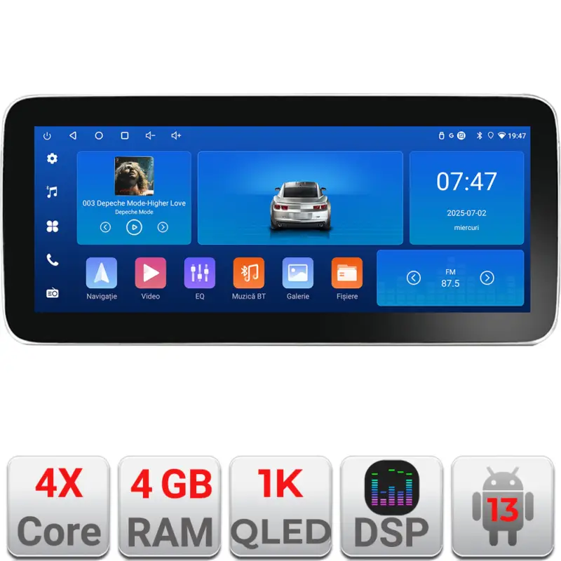 Navigatie Toyota Land Cruiser L100 2002-2006 Android 12.3 inch 4GB+64GB Preț redus