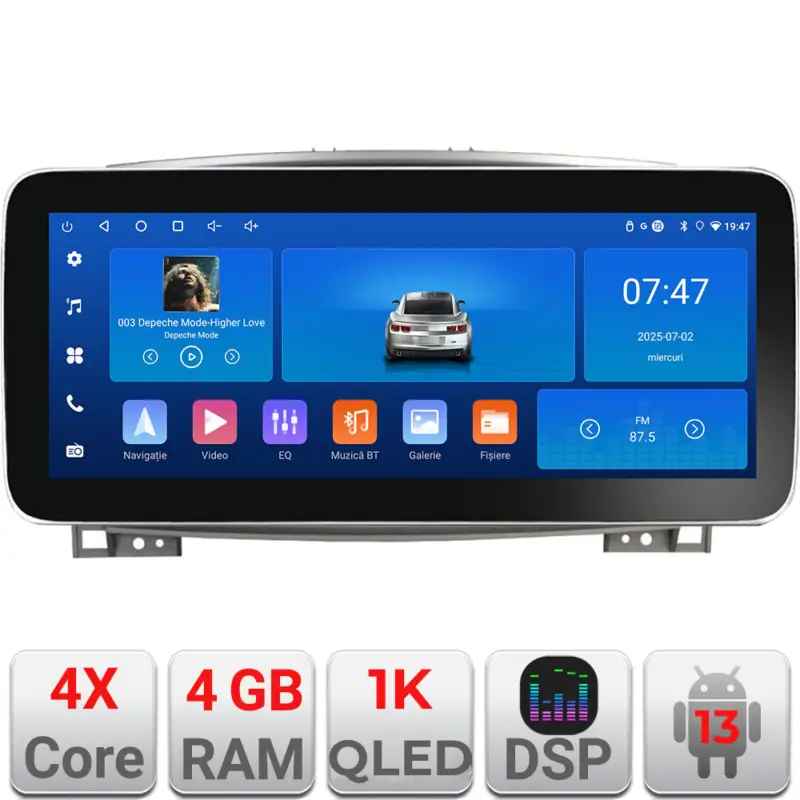 Cel mai vândut Navigație Toyota Land Cruiser L100 2002-2008 Android 12.3 inch 4GB+64GB