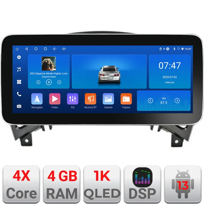 Comandă acum Navigatie Nissan Juke 2010-2015 Edotec 12.3 inch Android 4GB+64GB