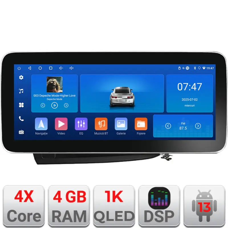Vezi acum Navigație Honda Insight 2009-2014 Edotec 12.3 inch Android 4GB+64GB