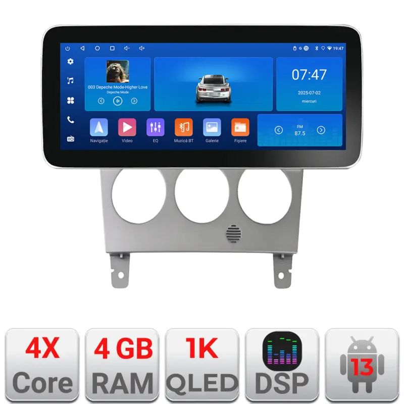 Navigație Android Subaru Impreza 2002-2007, 12.3 inch, 4GB+64GB, GPS Calitate înaltă