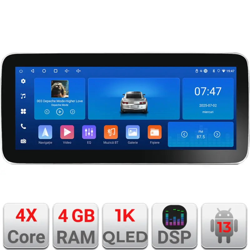 Cel mai vândut Navigație dedicată Suzuki Ignis 2016+ Edotec 4GB RAM 64GB 12.3 inch Android