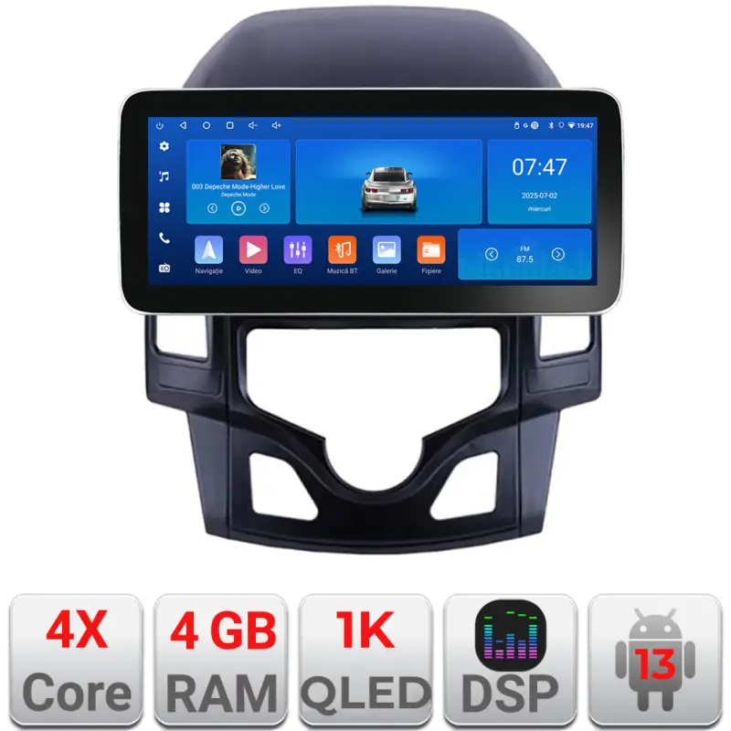 Promoție Navigație Hyundai i30 2009-2012 pentru climatizare automată, 12.3 inch Android
