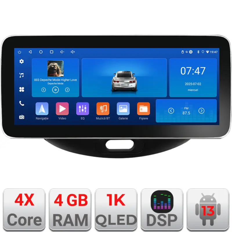 Reducere de preț Navigatie Hyundai i10 2007-2013 Edotec 12.3 inch Android 4GB+64GB