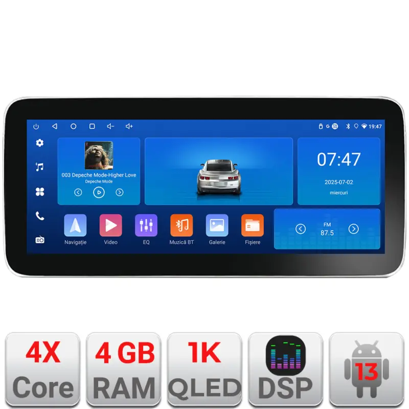 Navigație Honda HR-V 2013-2018 Edotec 12.3 inch 4GB RAM 64GB Android Reducere de preț