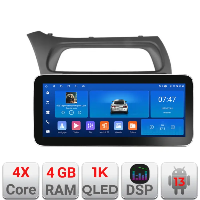 Navigatie Android Honda Civic Hatchback 2006-2012, 12.3 inch, 4GB+64GB Livrare gratuită
