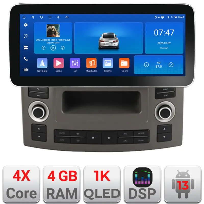 Ieftin Navigație Android Infiniti FX45 2007-2009, 12.3 inch Incell 1K, 4+64 GB