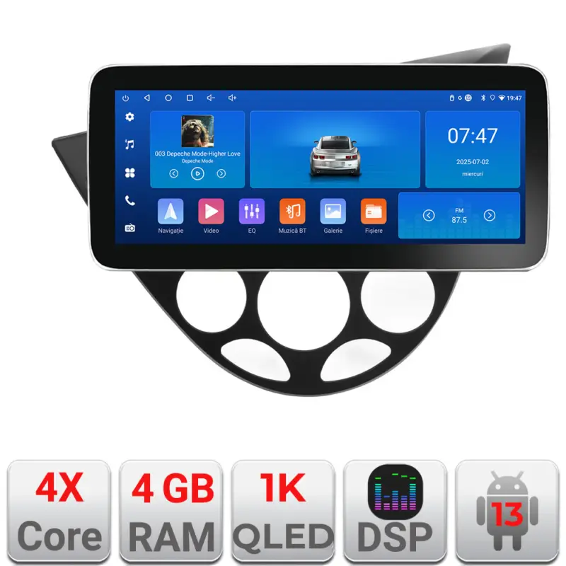 Navigatie Android Ford Focus 1 1998-2004, 12.3 inch, 4GB RAM, 64GB Cel mai bun preț