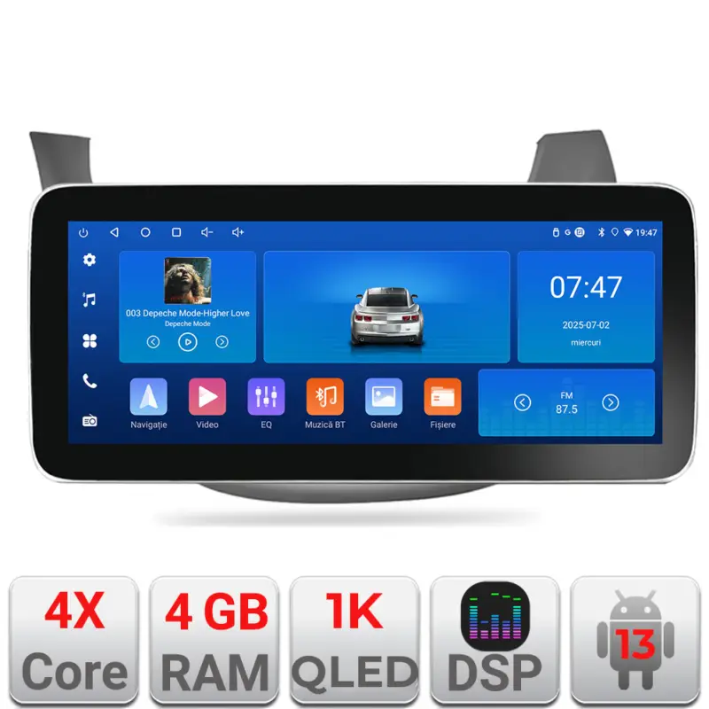 Ofertă specială Navigație Honda Fit 2008-2013 Edotec 12.3 inch Android 13 4GB+64GB