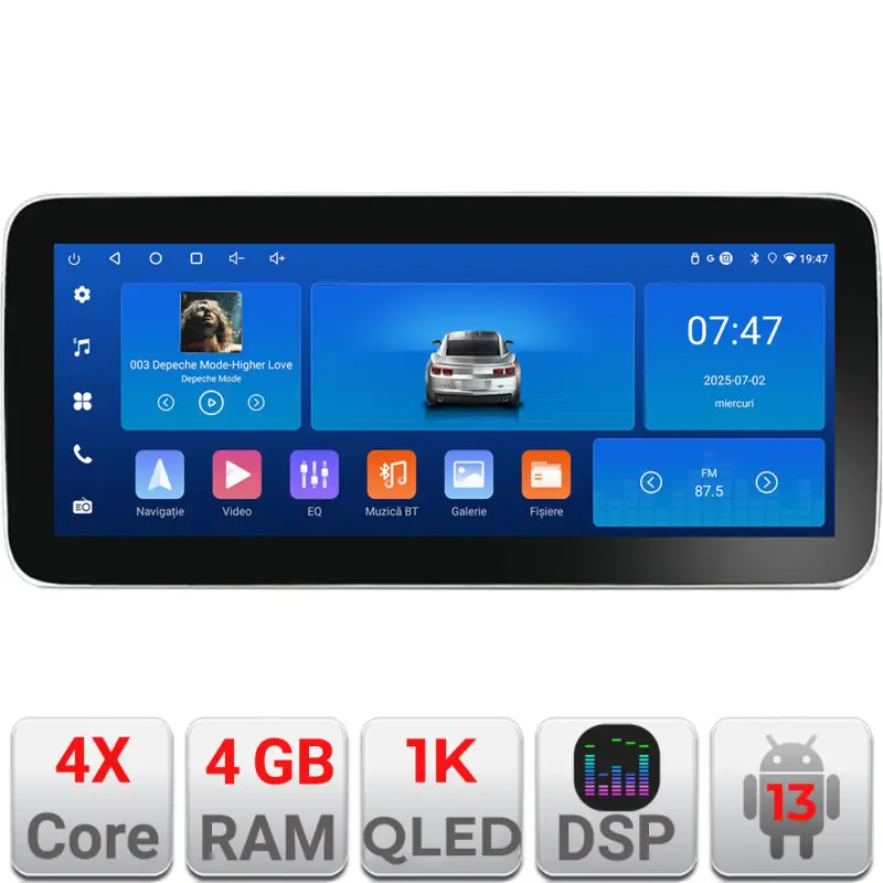 Navigație Toyota Estima 2006-2013 Edotec 12.3 inch Android 4GB+64GB Mai ieftin