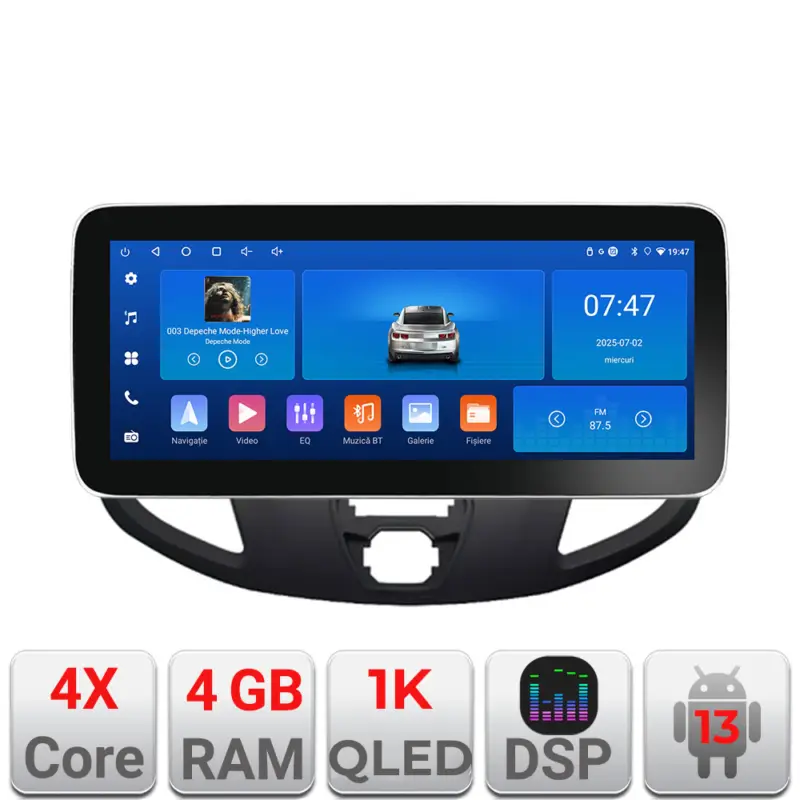 Navigatie Android Ford Transit V363 2015-2021, 12.3 inch, 4GB RAM, 64GB Reducere specială