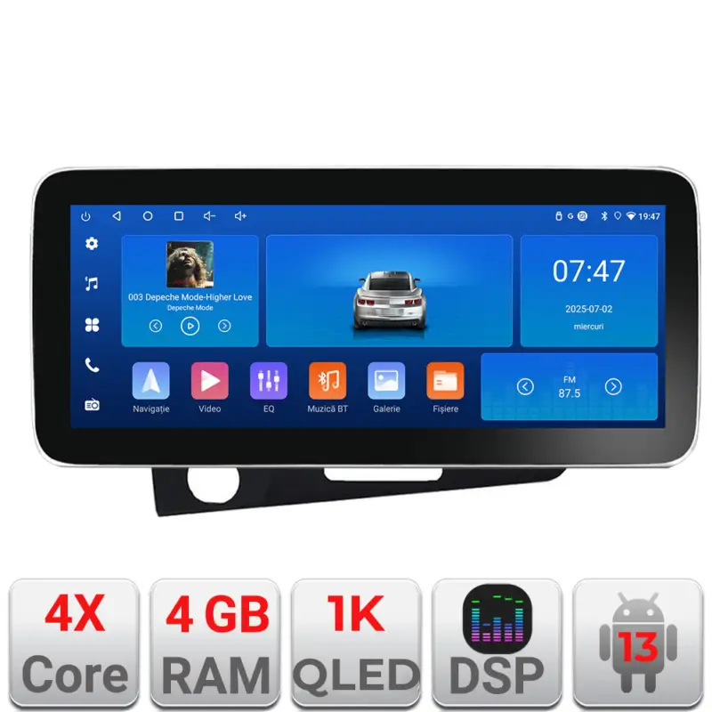 Navigatie dedicata Honda CR-Z 2006-2013 Edotec 12.3 inch Android 13 4GB+64GB Cel mai bun preț