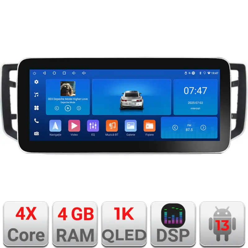 Vezi acum Navigație Android VW Crafter 2018+ Edotec 12.3 inch 4GB RAM 64GB