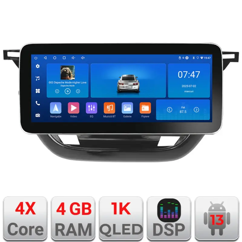 Navigație Opel Corsa F 2019+ Edotec 12.3 inch Android 4GB+64GB Cumpără acum